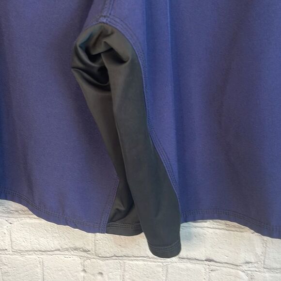 Navy Blue Patriotic Swim Trunks with Skull, size 36, Men’s Swim Shorts - Picture 4 of 7